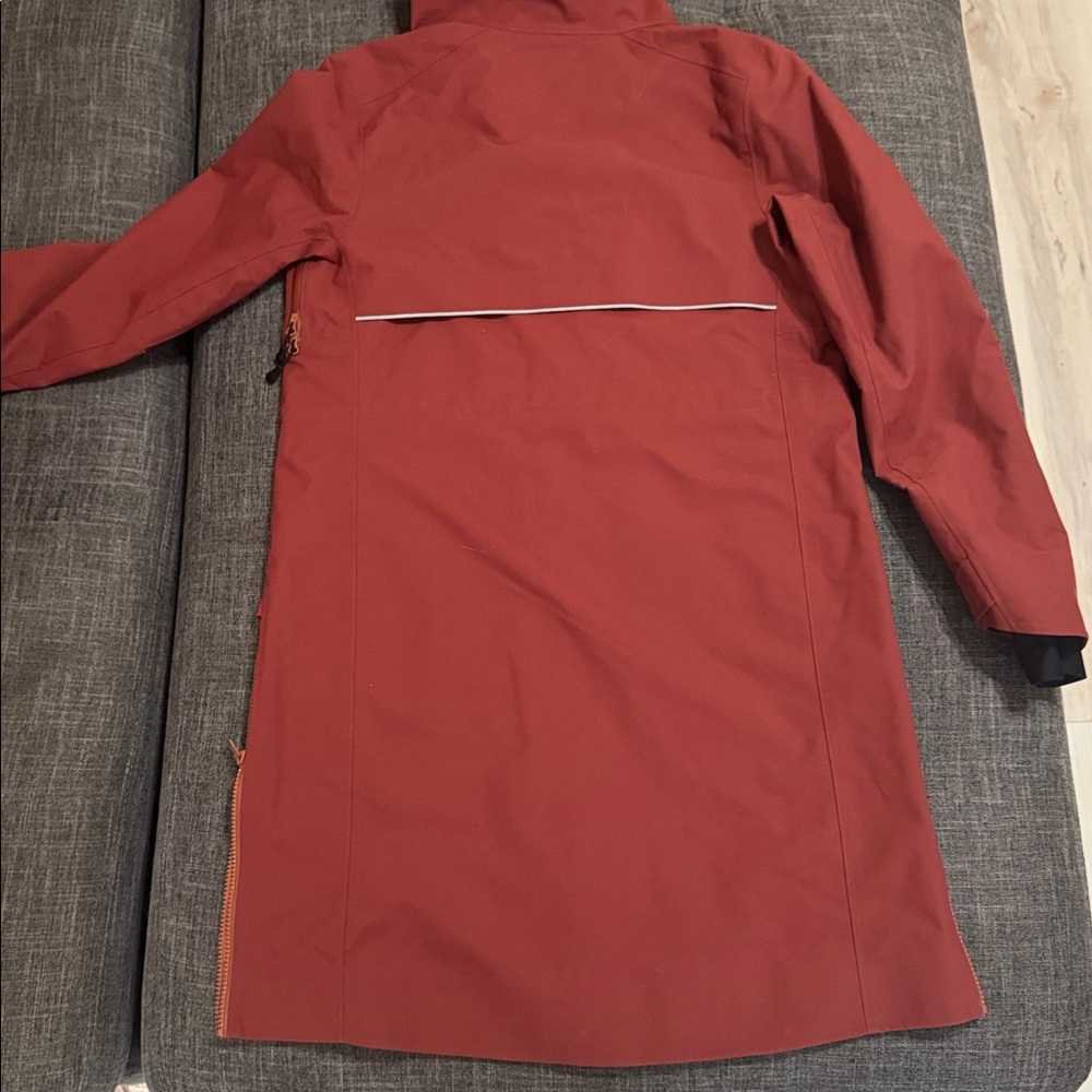 Alder Rain or Shine Waterproof Coat Clay  Gorpcore Spring Rain Jacket - Picture 6 of 12